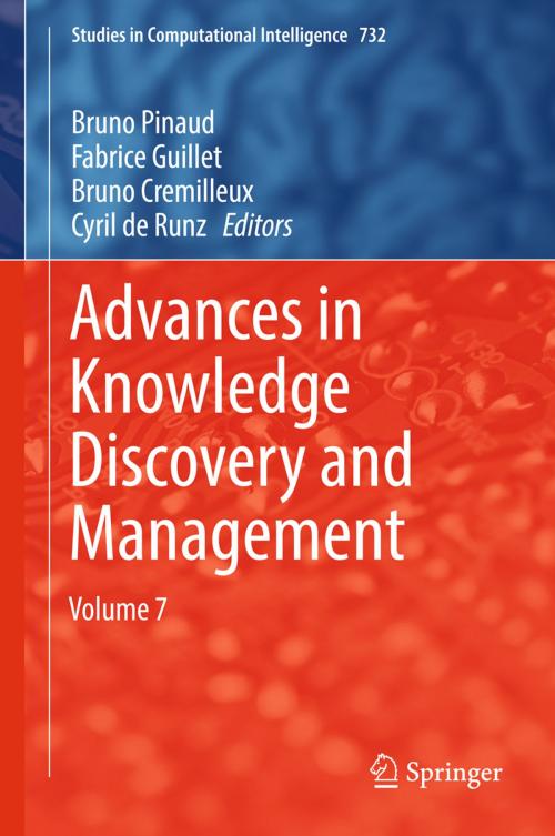 Cover of the book Advances in Knowledge Discovery and Management by , Springer International Publishing