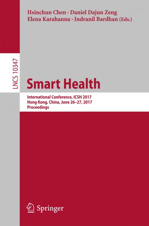 Cover of the book Smart Health by , Springer International Publishing