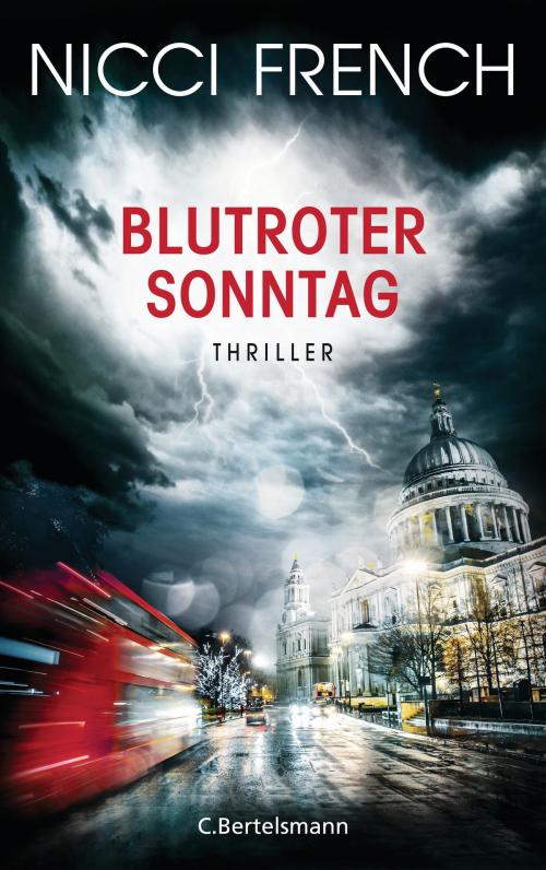 Cover of the book Blutroter Sonntag by Nicci French, C. Bertelsmann Verlag