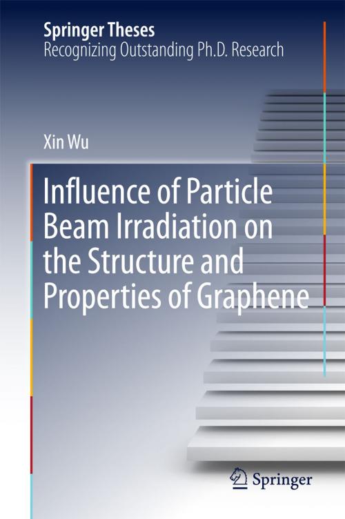 Cover of the book Influence of Particle Beam Irradiation on the Structure and Properties of Graphene by Xin Wu, Springer Singapore