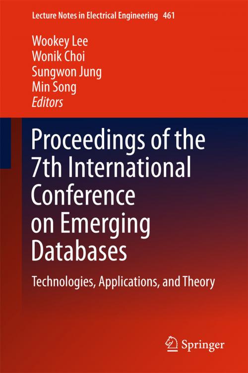 Cover of the book Proceedings of the 7th International Conference on Emerging Databases by , Springer Singapore