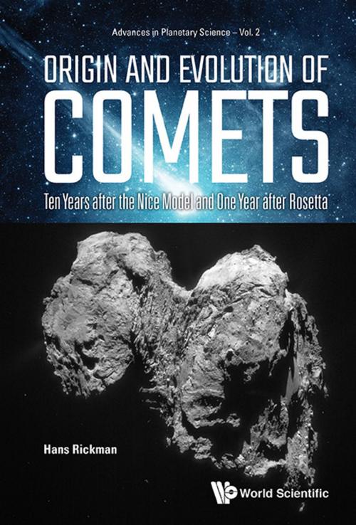Cover of the book Origin and Evolution of Comets by Hans Rickman, World Scientific Publishing Company