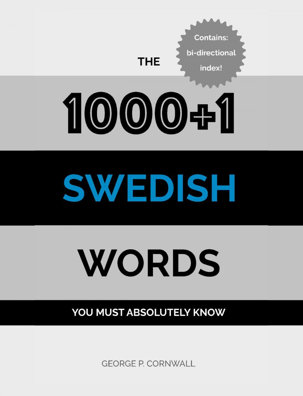 Big bigCover of The 1000+1 Swedish Words you must absolutely know