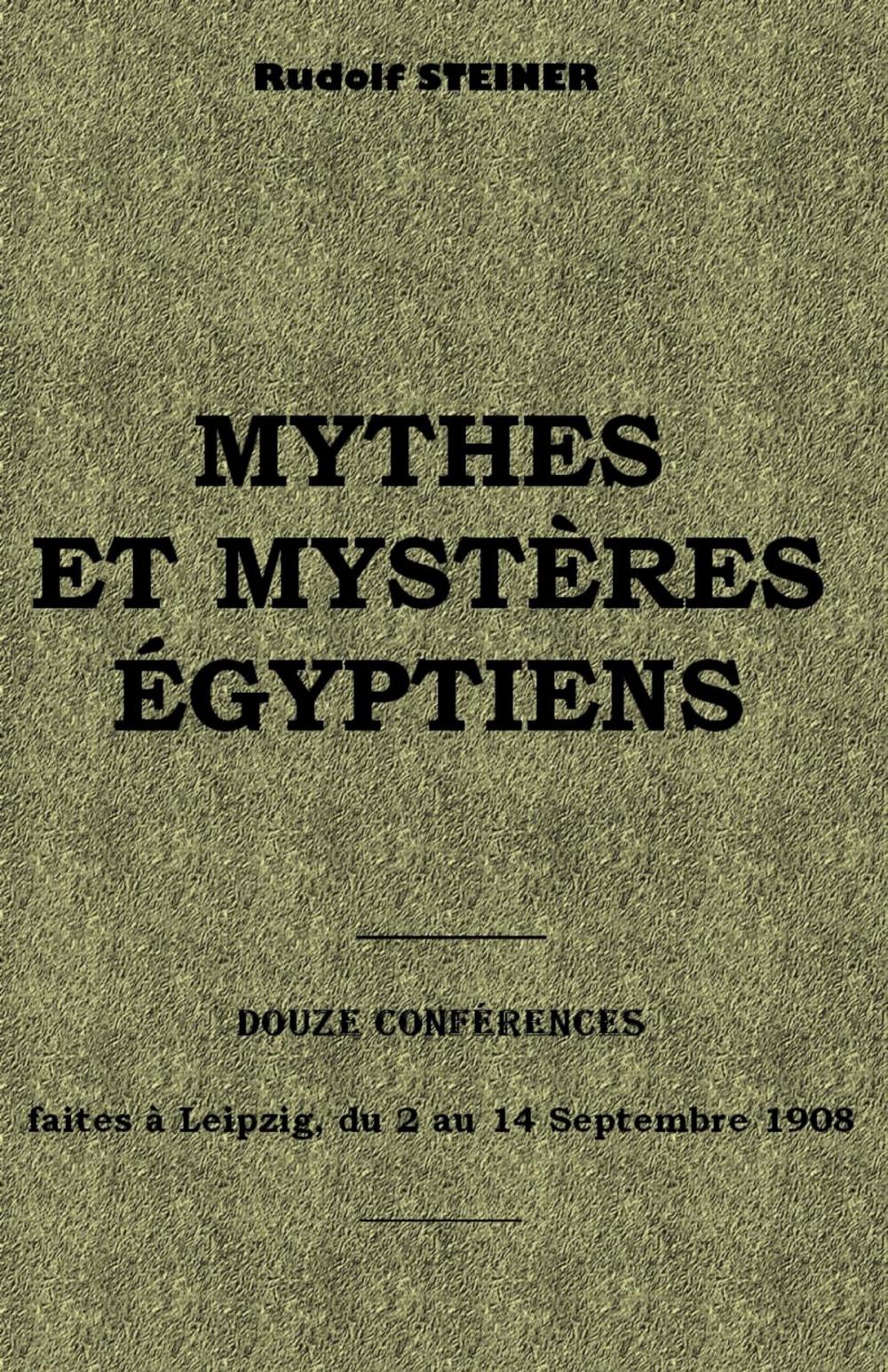 Big bigCover of MYTHES ET MYSTÈRES ÉGYPTIENS