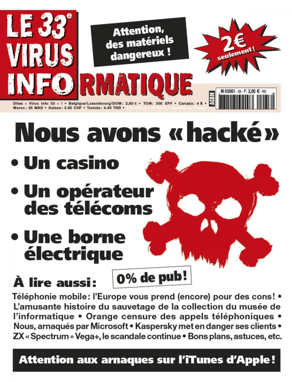 Big bigCover of Le 33e Virus Informatique