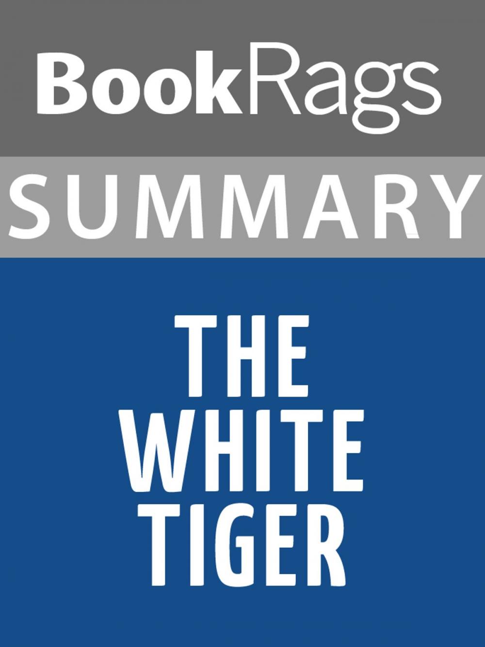 Big bigCover of Summary & Study Guide: The White Tiger