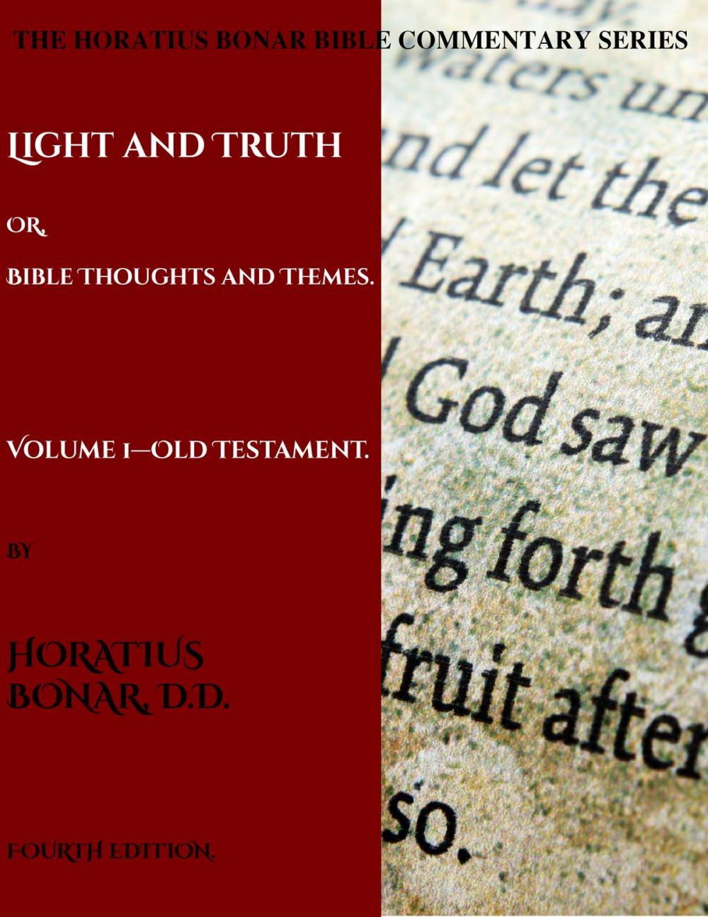 Big bigCover of Bible Thoughts and Themes: Volume 1