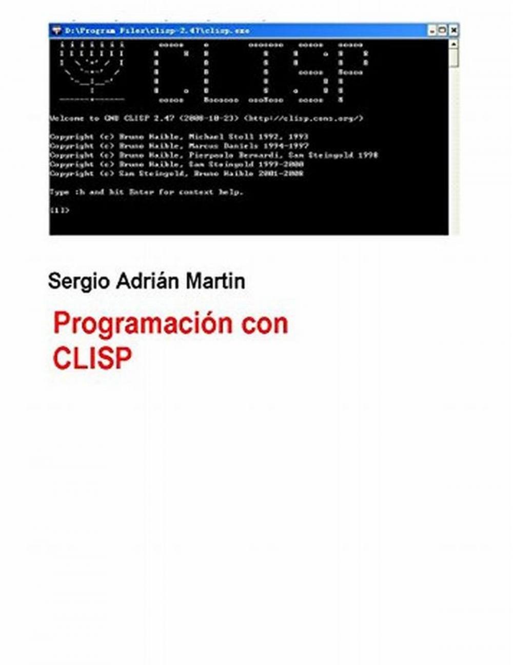 Big bigCover of Programación con CLISP