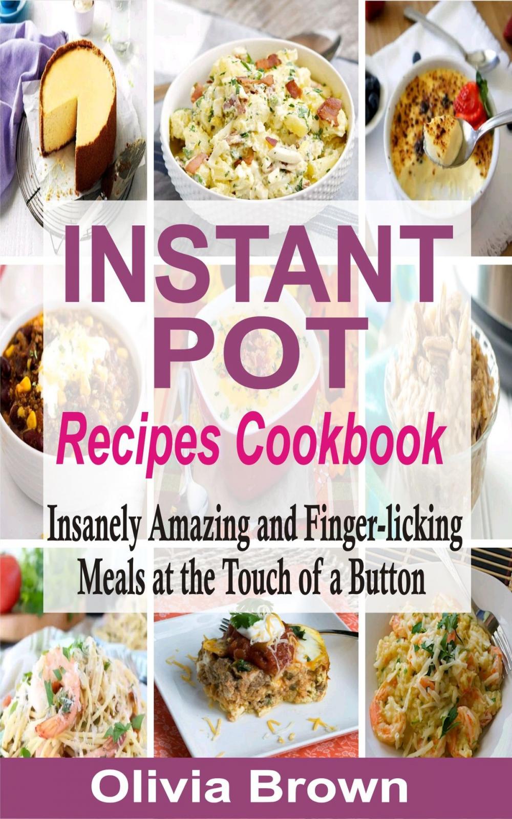 Big bigCover of Instant Pot Recipes Cookbook