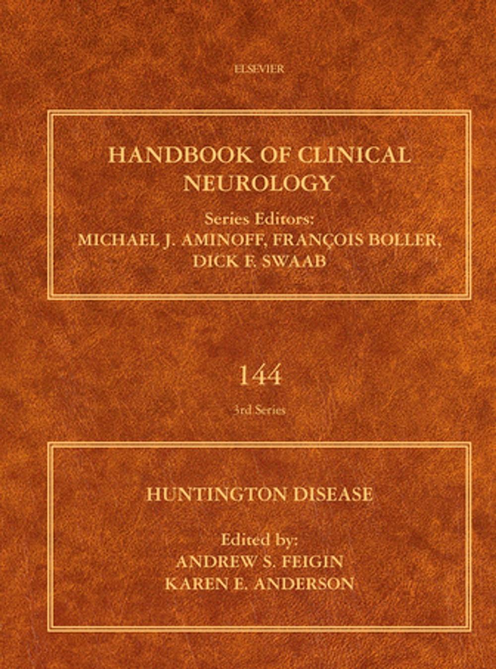 Big bigCover of SPEC – Handbook of Clinical Neurology, Volume 144, Huntington Disease, 12-Month Access, eBook