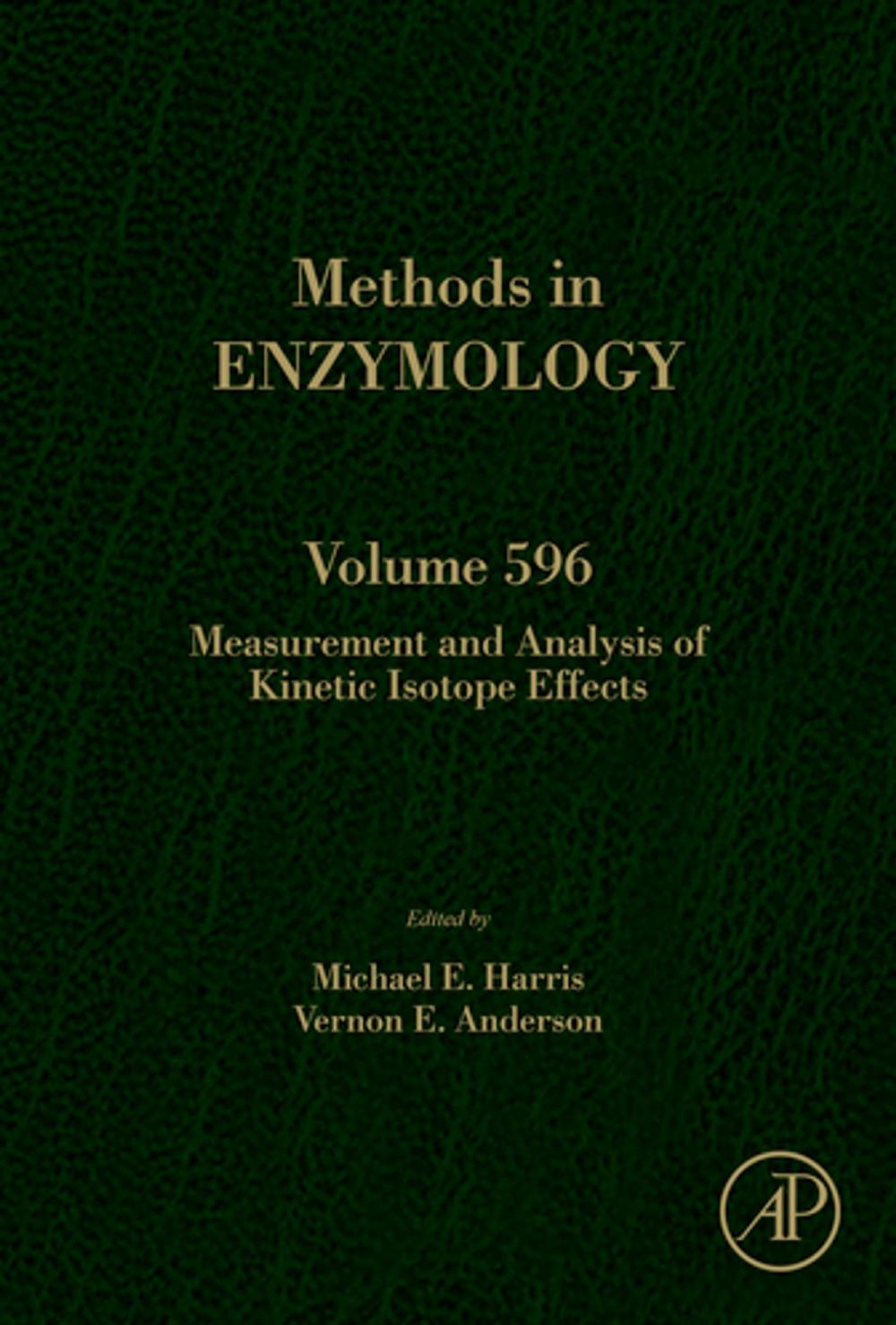 Big bigCover of Measurement and Analysis of Kinetic Isotope Effects