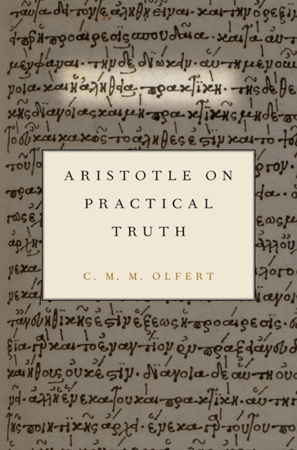 Big bigCover of Aristotle on Practical Truth