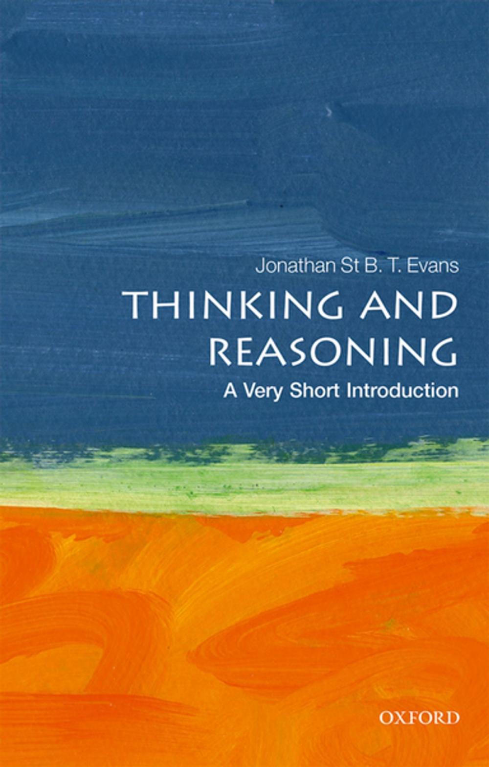 Big bigCover of Thinking and Reasoning: A Very Short Introduction