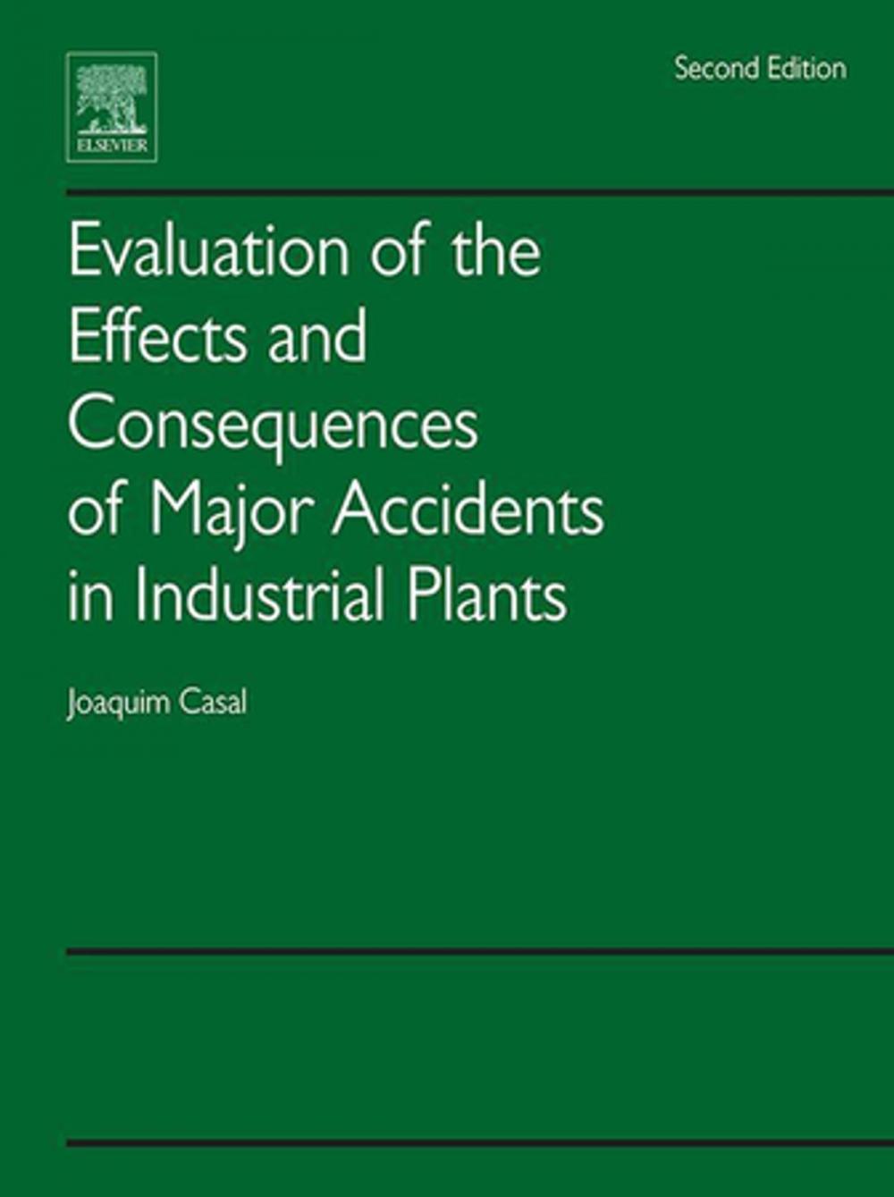 Big bigCover of Evaluation of the Effects and Consequences of Major Accidents in Industrial Plants