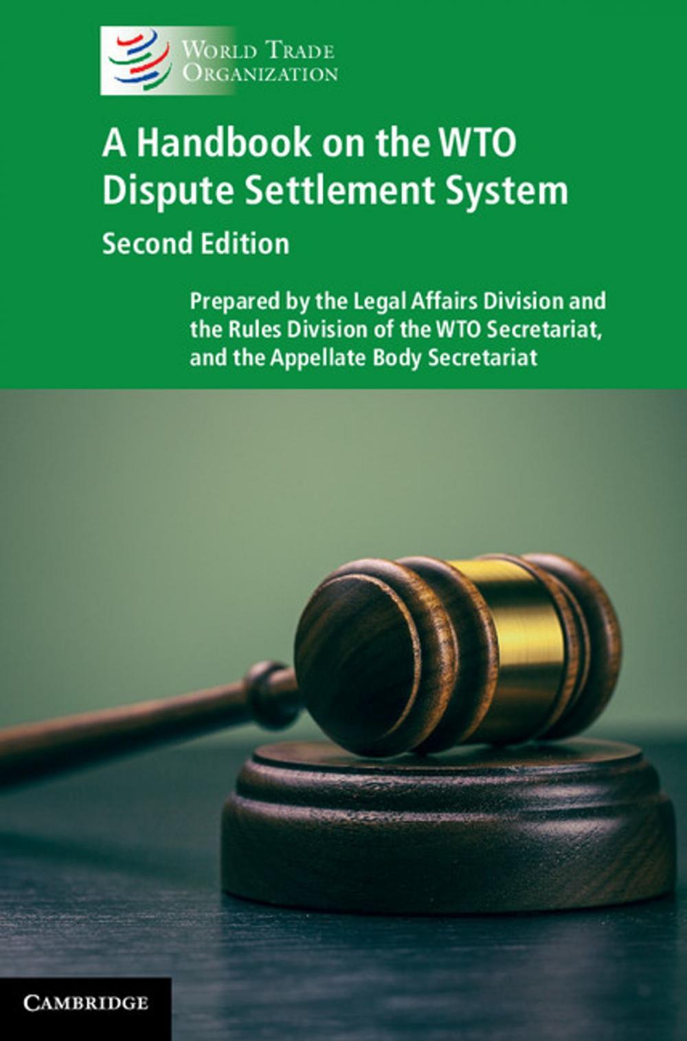 Big bigCover of A Handbook on the WTO Dispute Settlement System