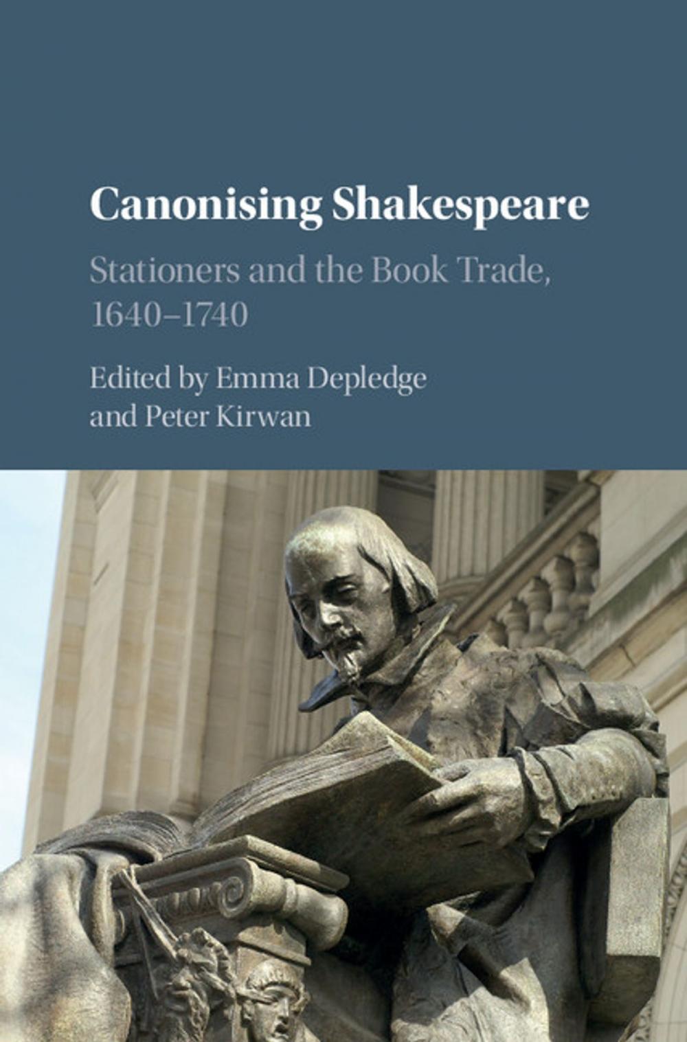 Big bigCover of Canonising Shakespeare