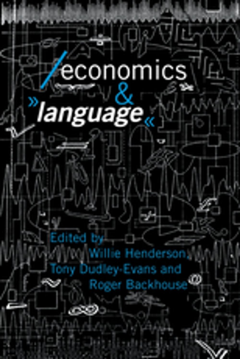 Big bigCover of Economics and Language