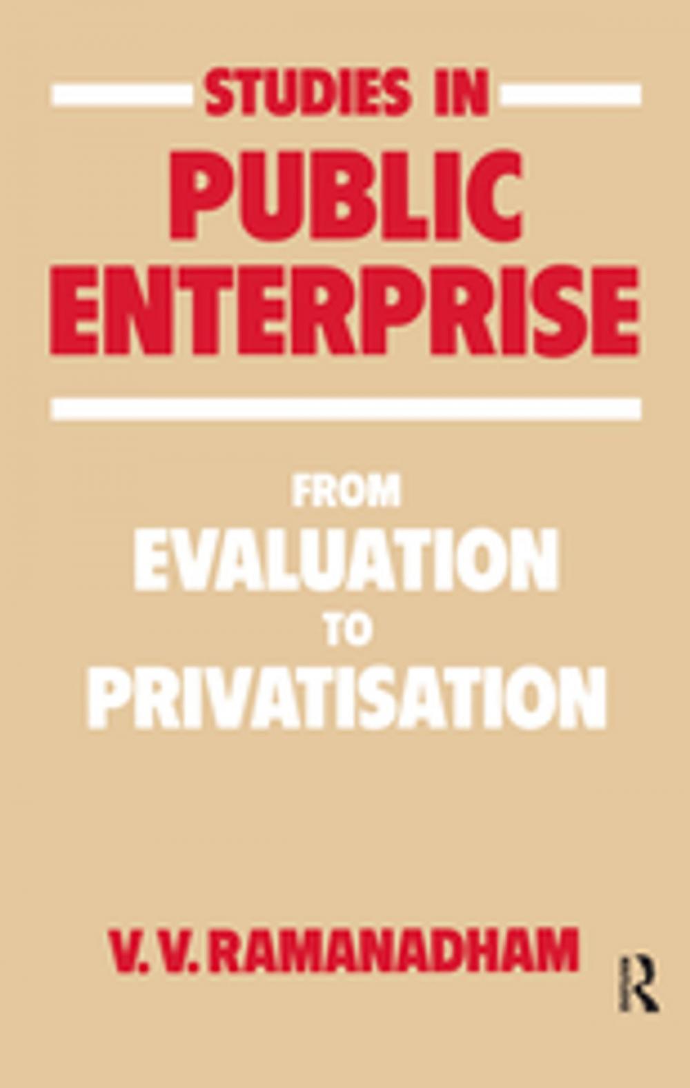 Big bigCover of Studies in Public Enterprise