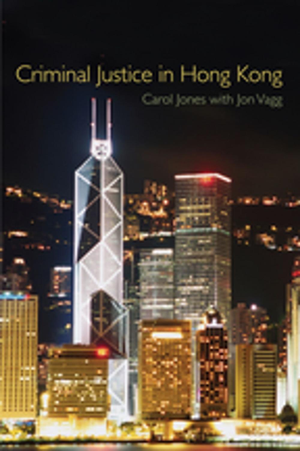 Big bigCover of Criminal Justice in Hong Kong