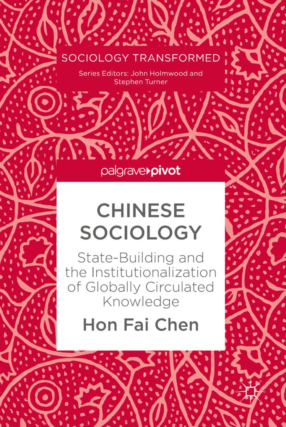 Big bigCover of Chinese Sociology