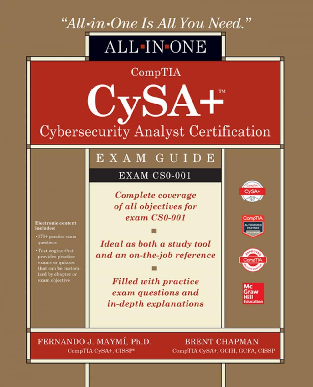 Big bigCover of CompTIA CySA+ Cybersecurity Analyst Certification All-in-One Exam Guide (Exam CS0-001)