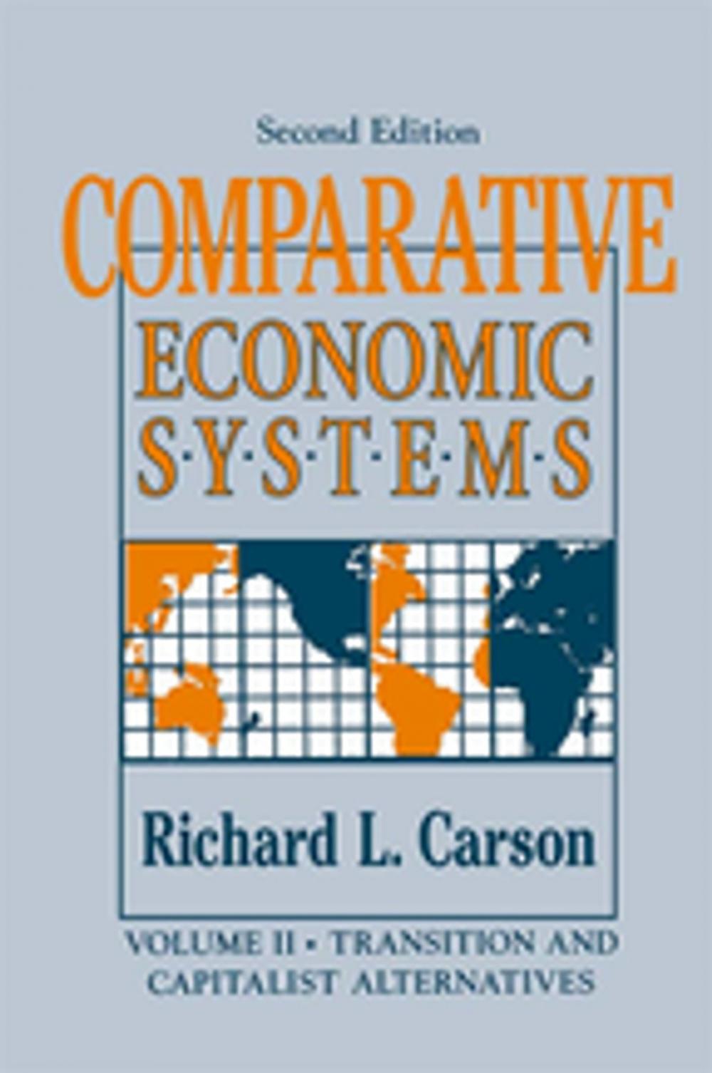 Big bigCover of Comparative Economic Systems: v. 2