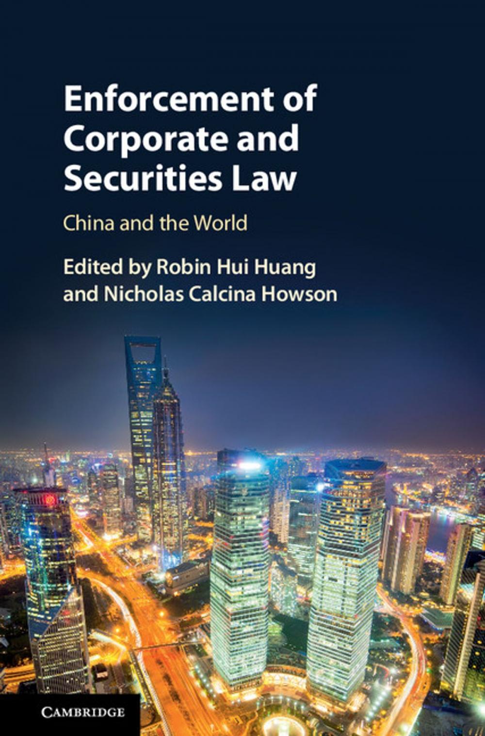 Big bigCover of Enforcement of Corporate and Securities Law