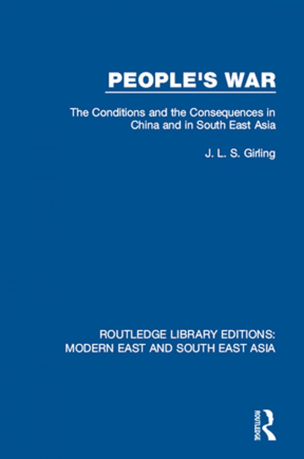 Big bigCover of People's War (RLE Modern East and South East Asia)