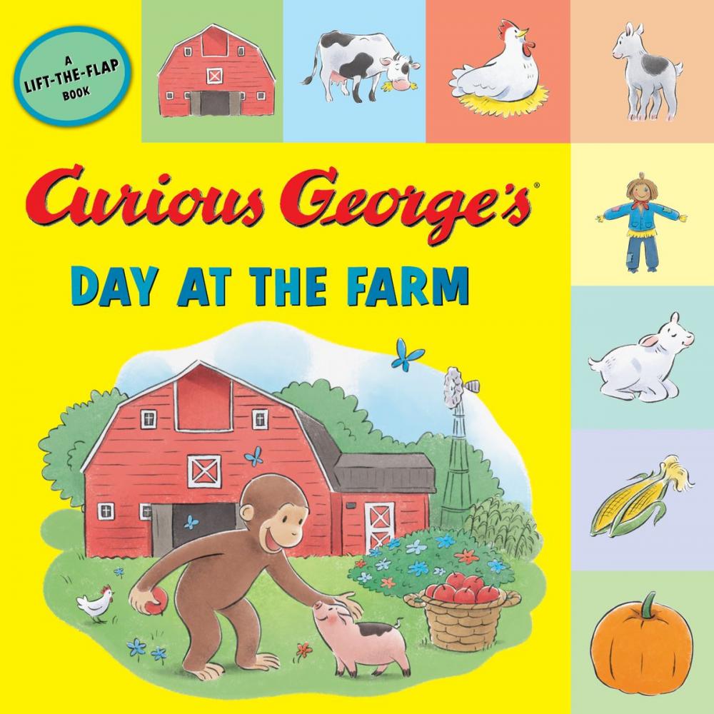 Big bigCover of Curious George's Day at the Farm (tabbed lift-the-flap)