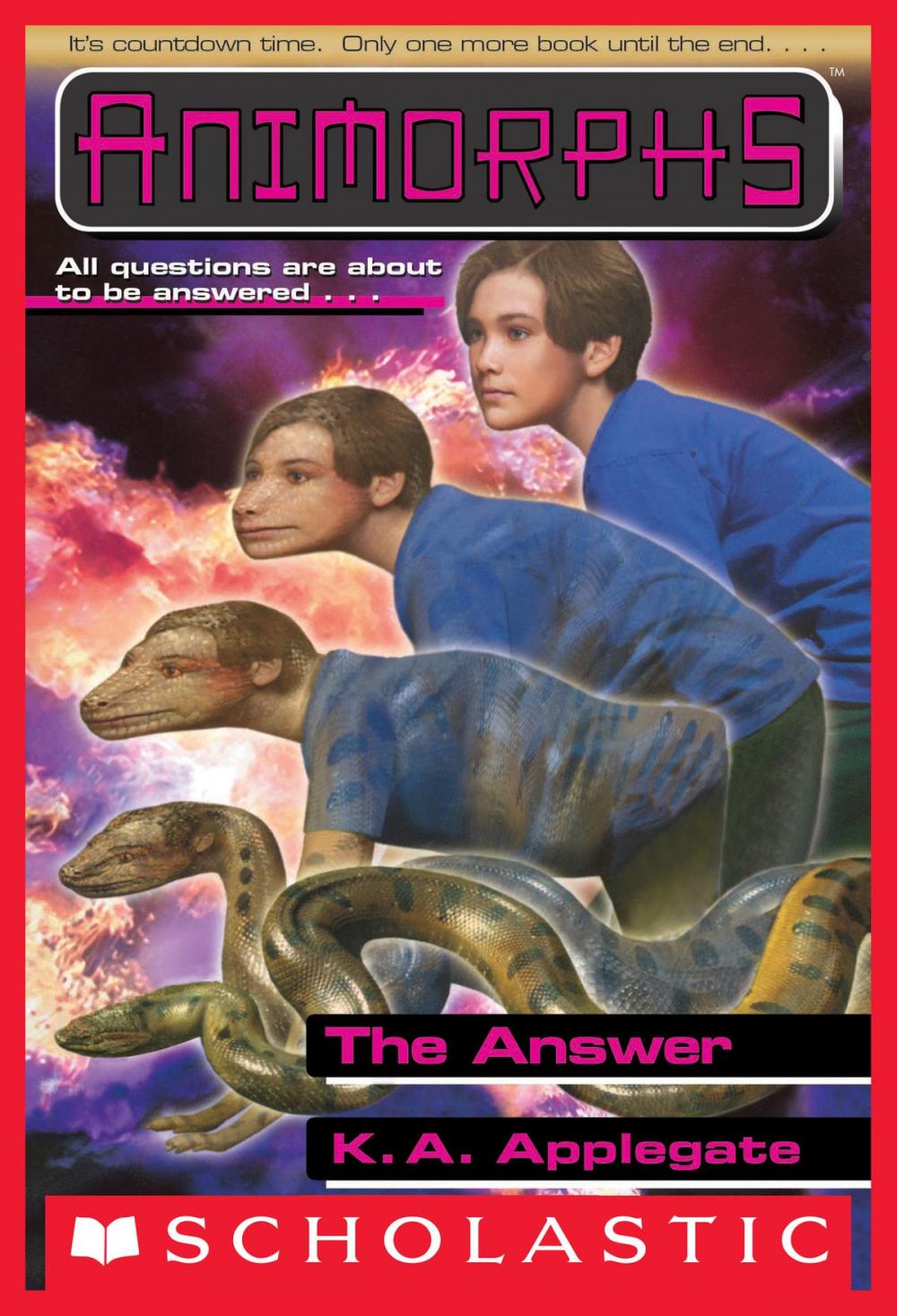 Big bigCover of The Answer (Animorphs #53)