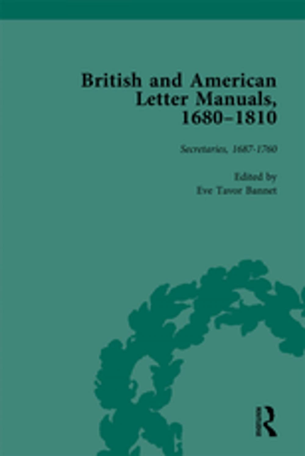 Big bigCover of British and American Letter Manuals, 1680-1810, Volume 2