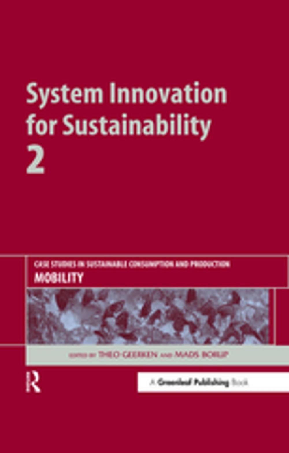 Big bigCover of System Innovation for Sustainability 2
