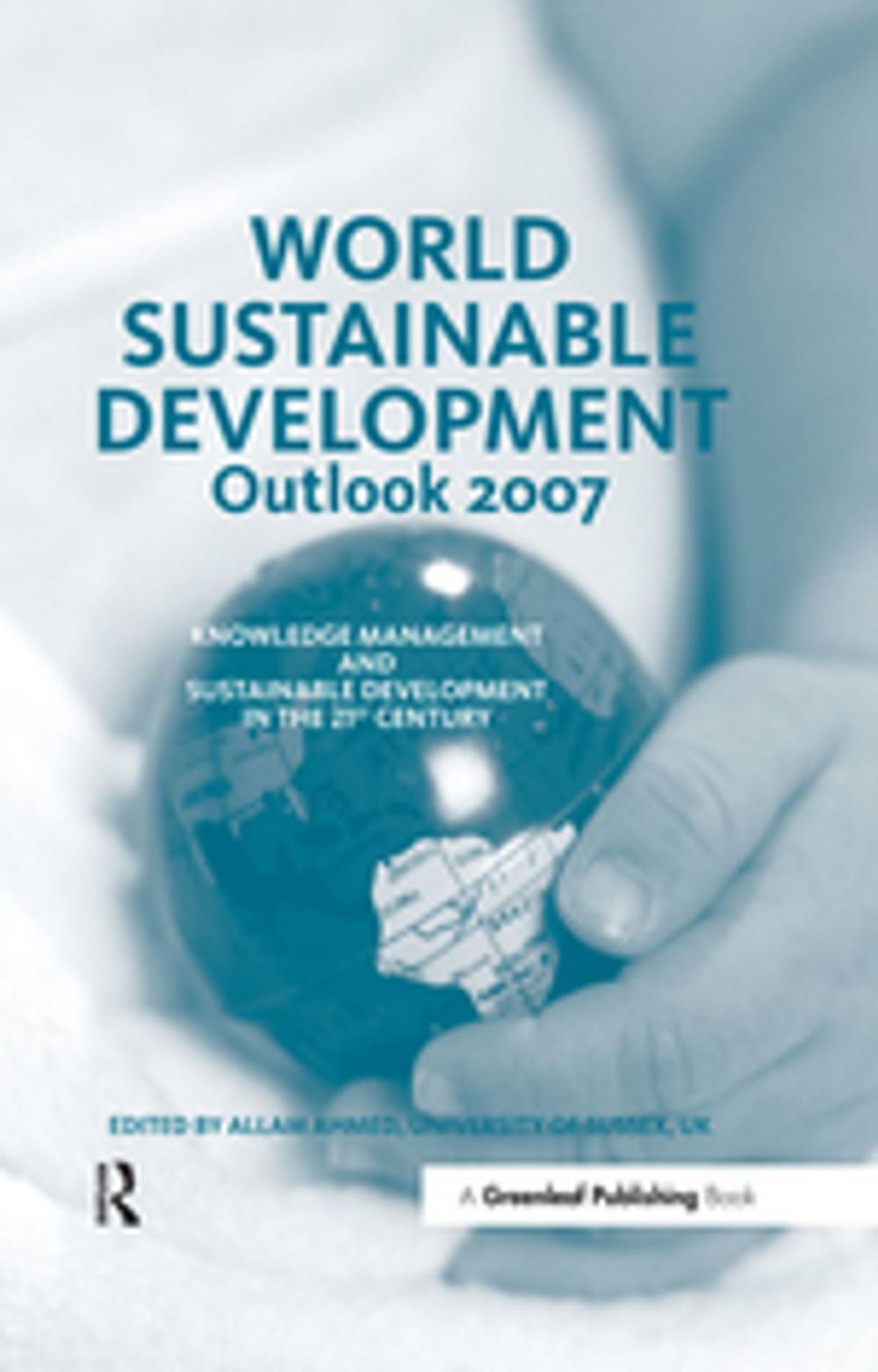 Big bigCover of World Sustainable Development Outlook 2007