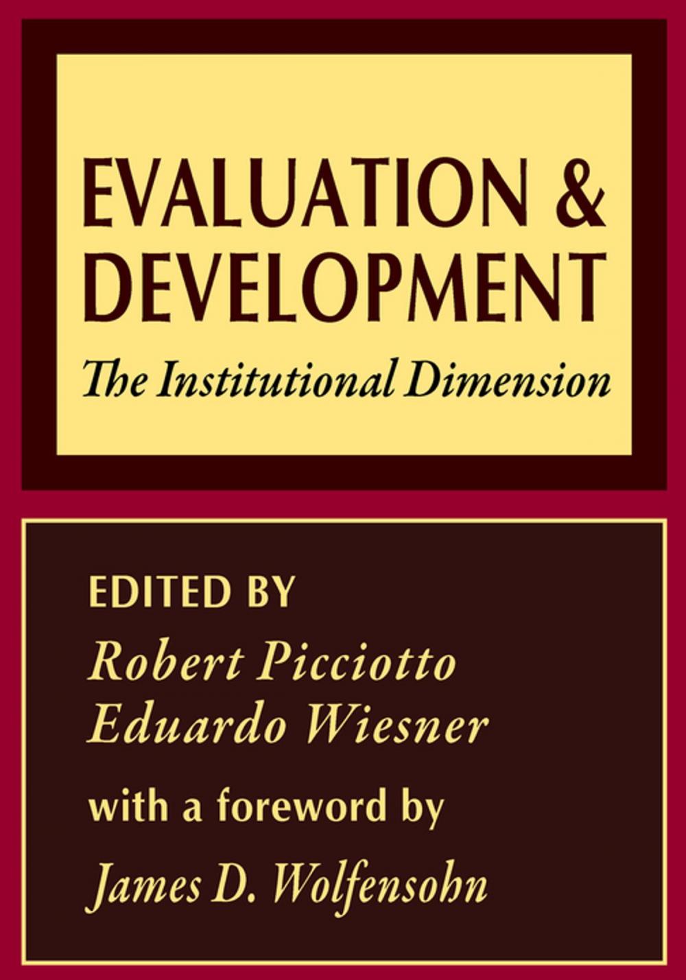 Big bigCover of Evaluation and Development