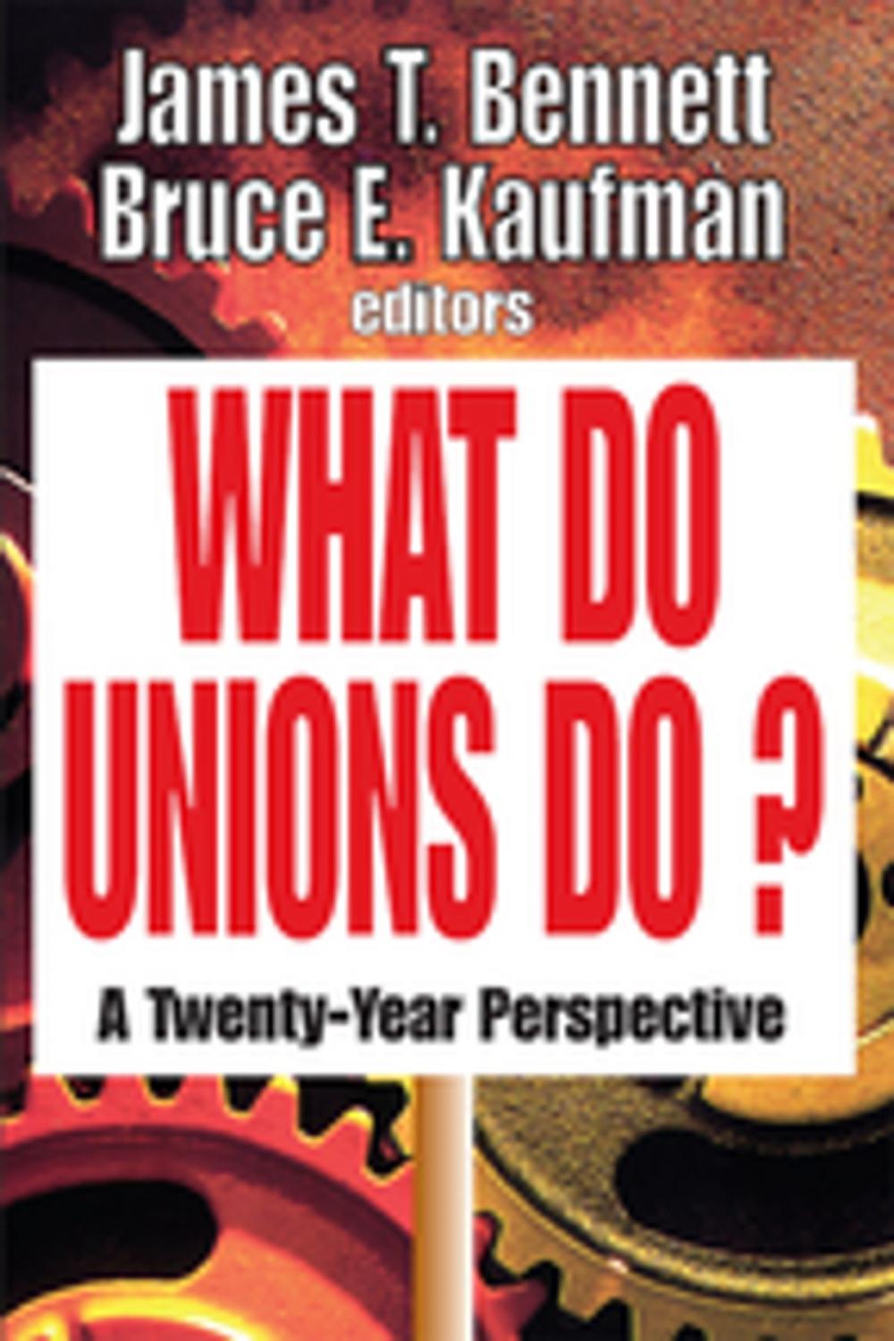 Big bigCover of What Do Unions Do?