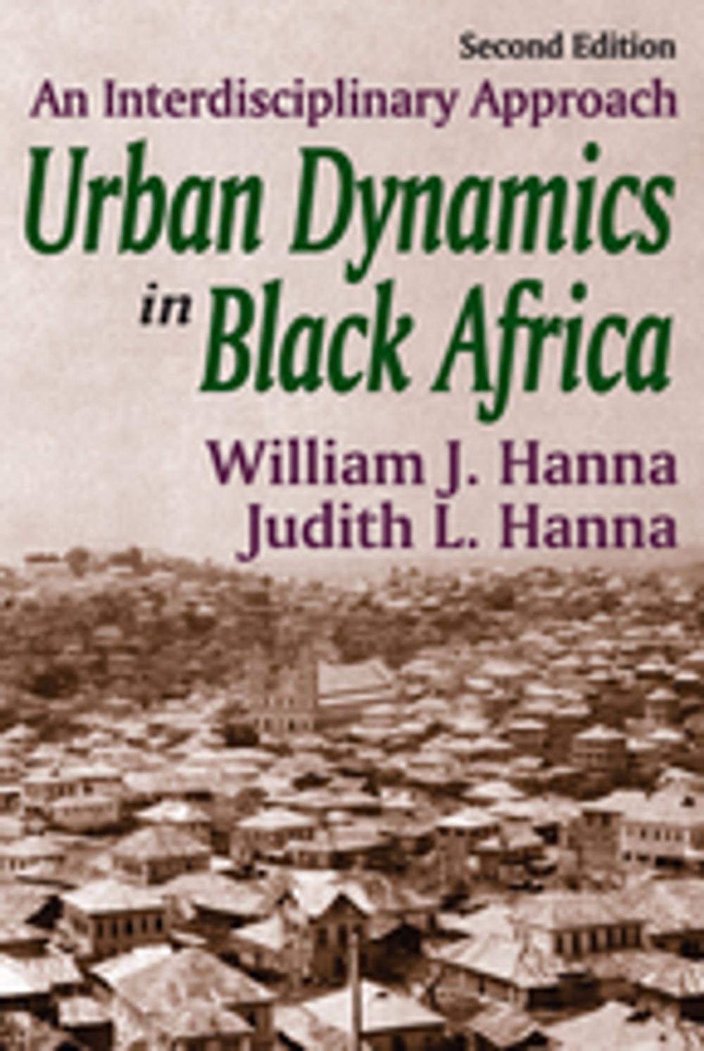 Big bigCover of Urban Dynamics in Black Africa