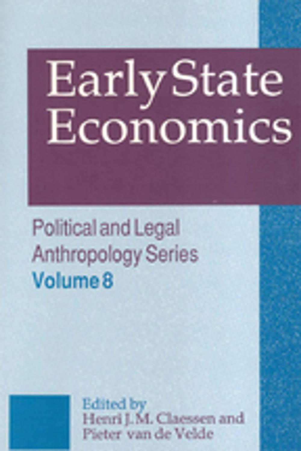 Big bigCover of Early State Economics