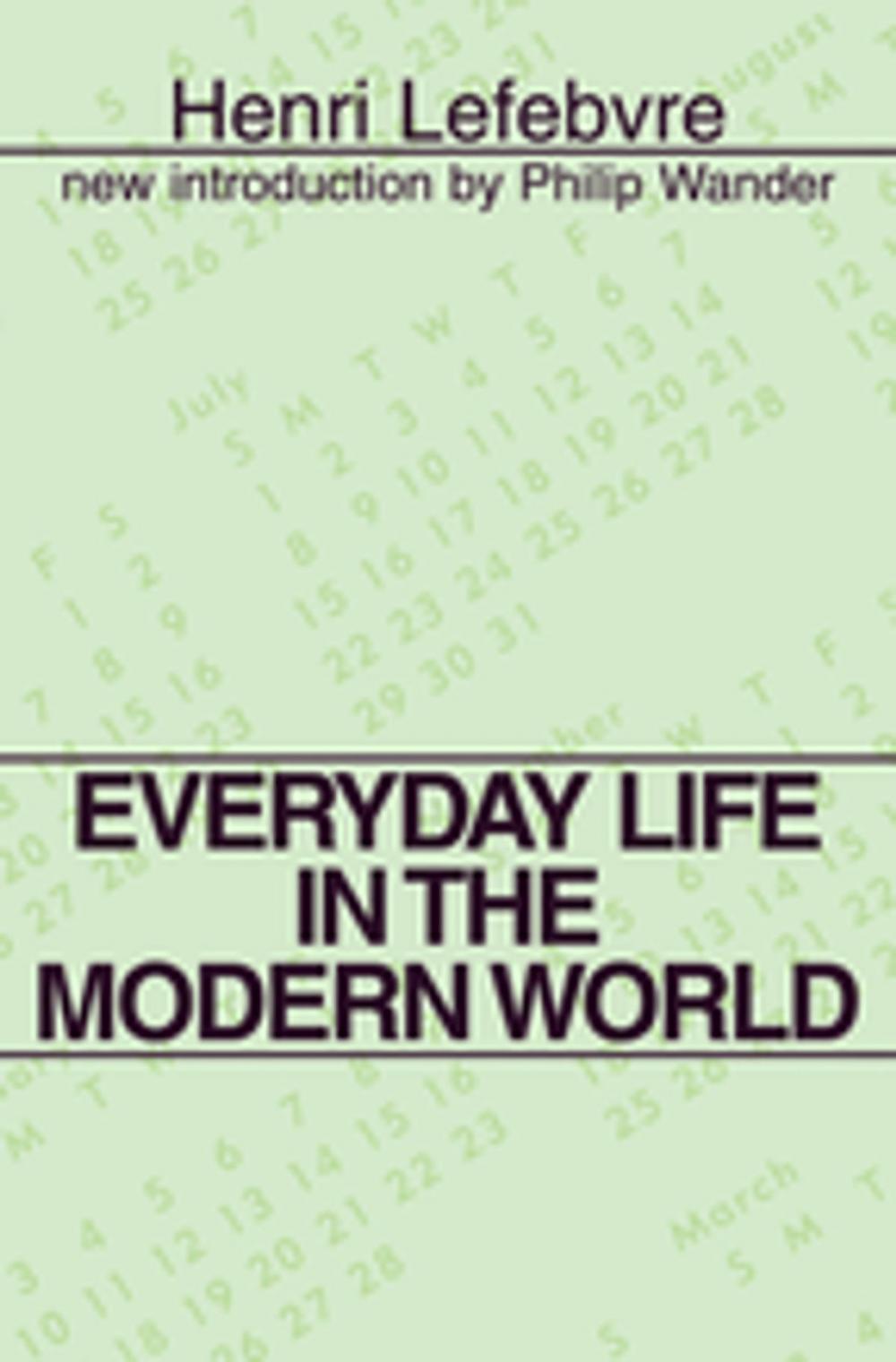 Big bigCover of Everyday Life in the Modern World