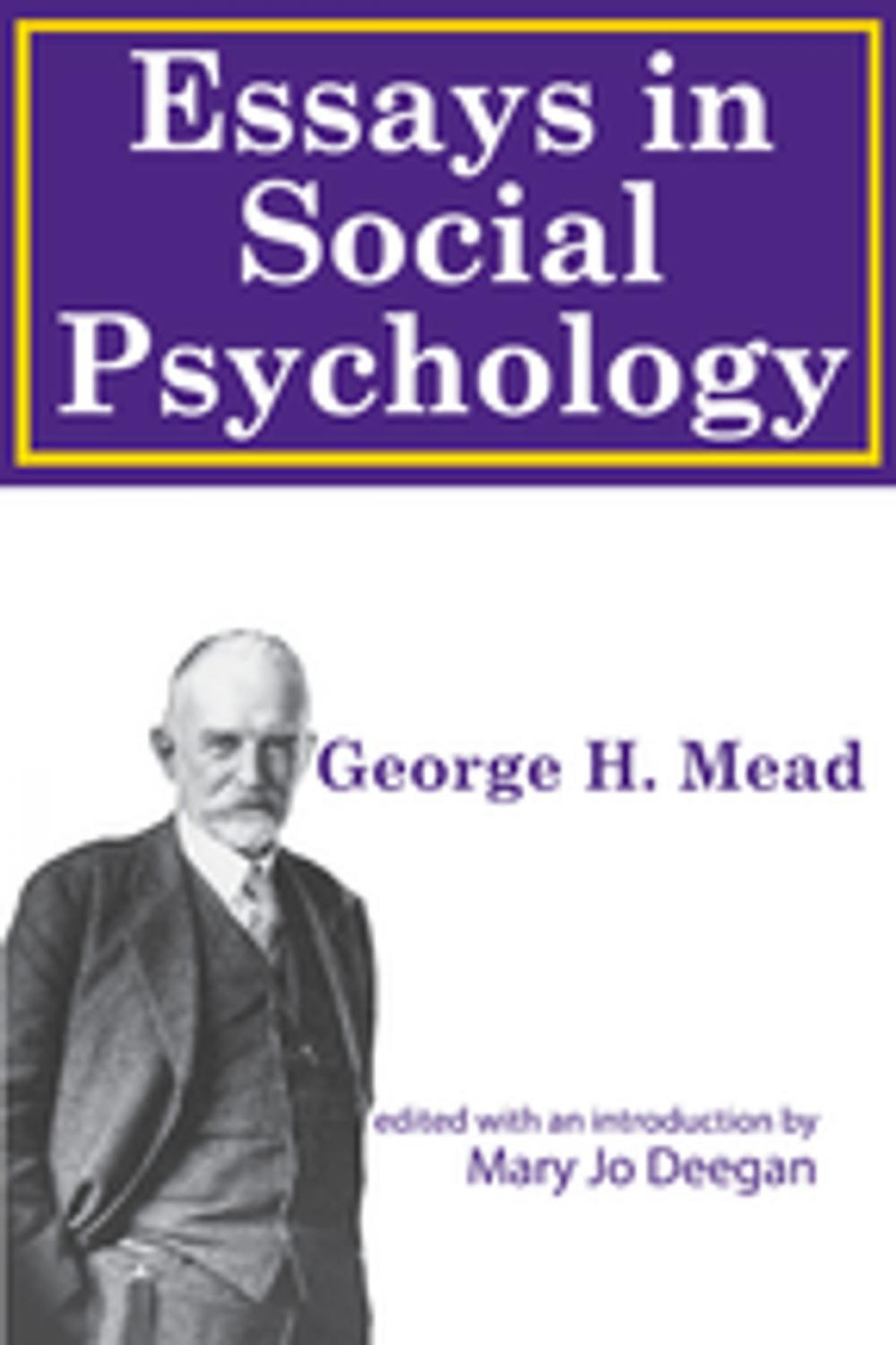 Big bigCover of Essays on Social Psychology