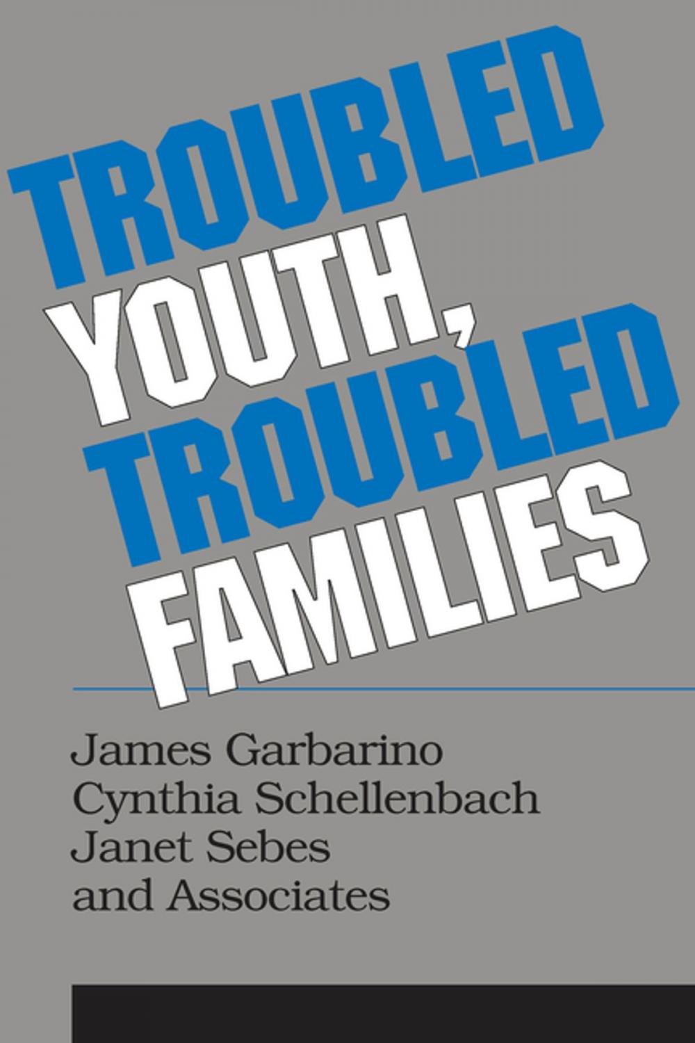 Big bigCover of Troubled Youth, Troubled Families