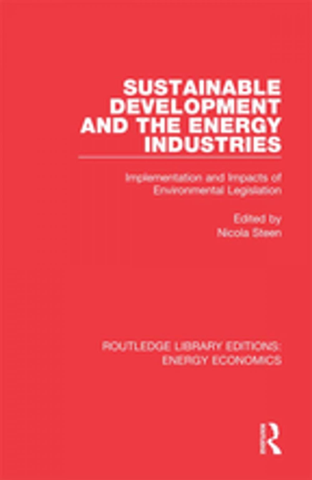 Big bigCover of Sustainable Development and the Energy Industries