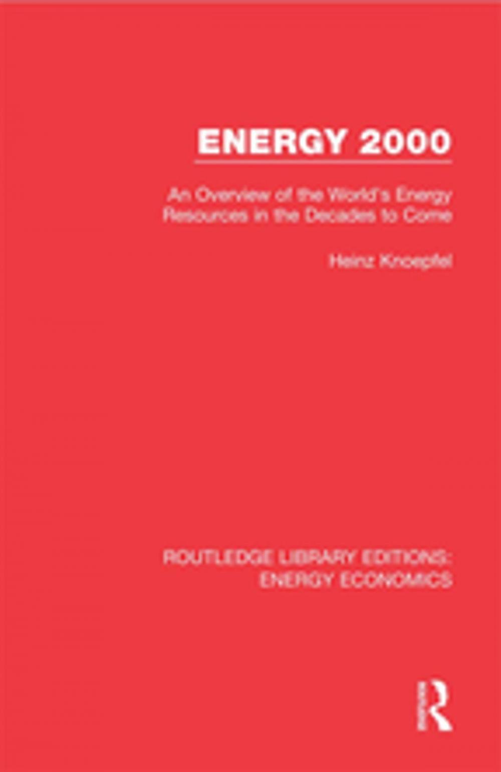 Big bigCover of Energy 2000