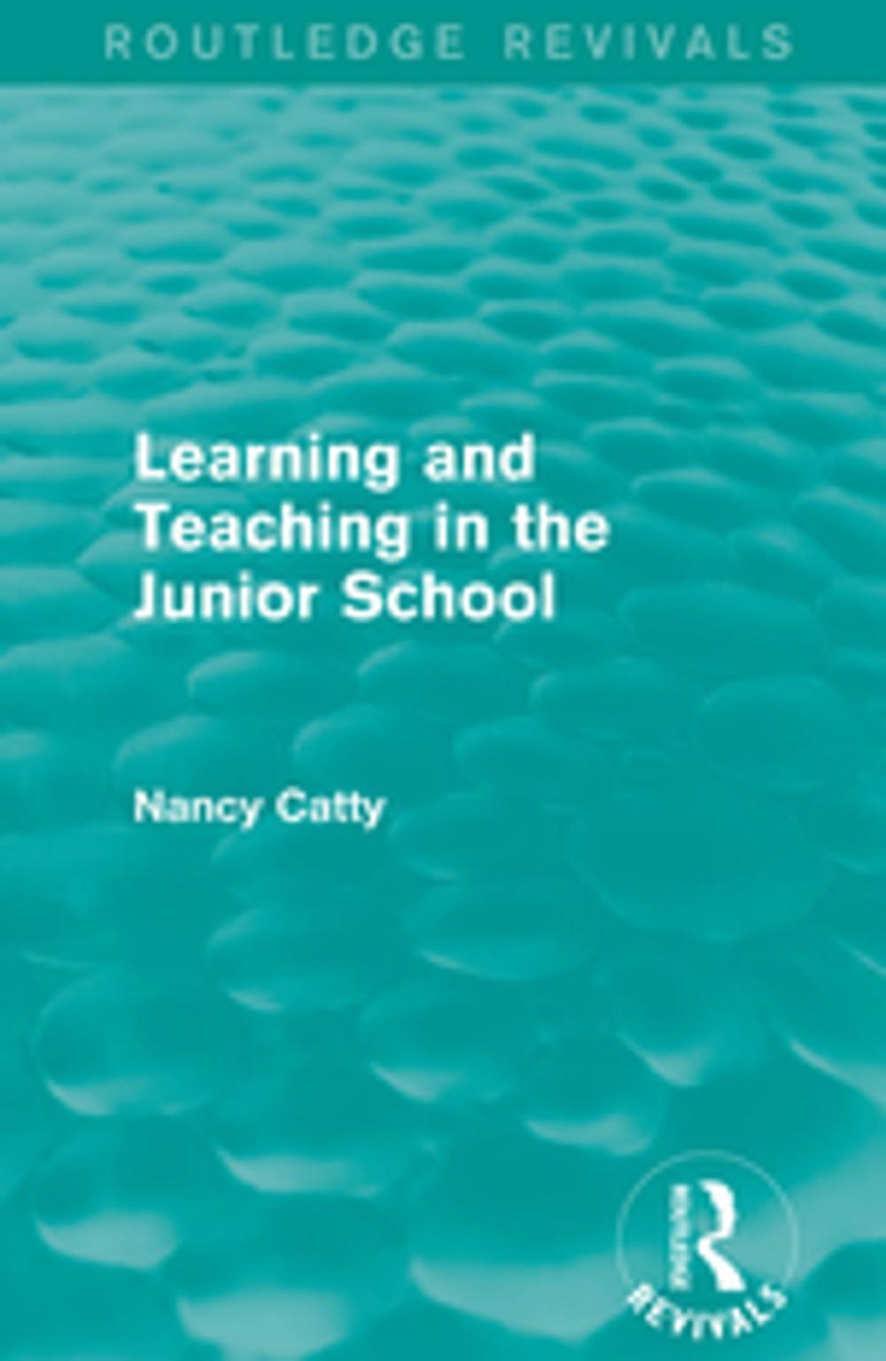 Big bigCover of Learning and Teaching in the Junior School (1941)