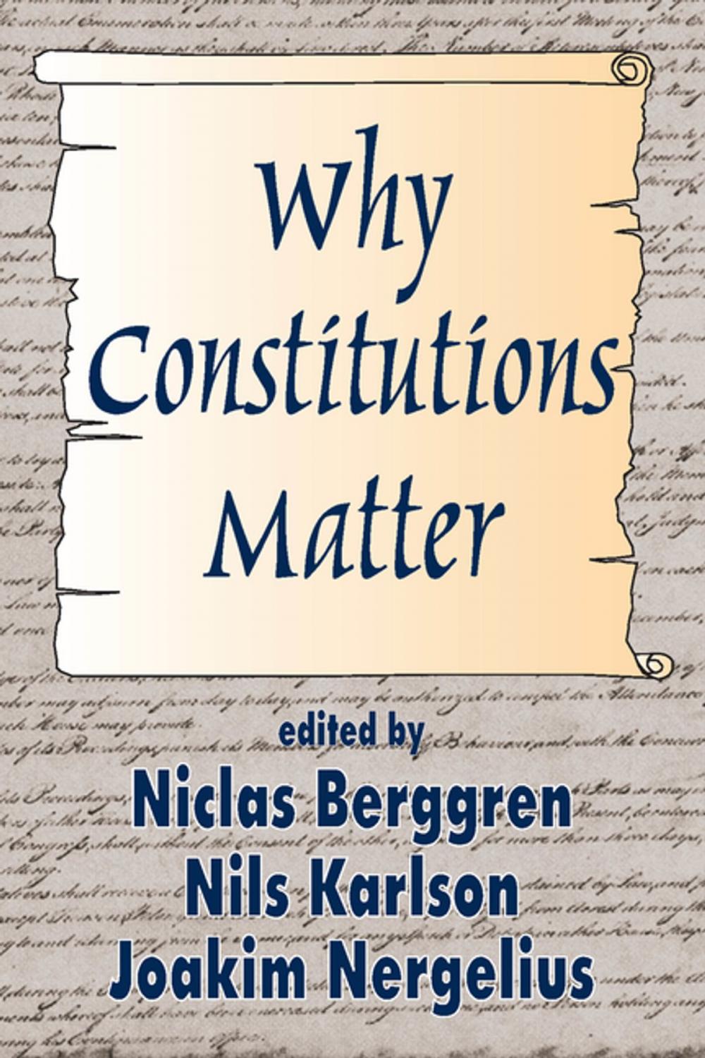 Big bigCover of Why Constitutions Matter