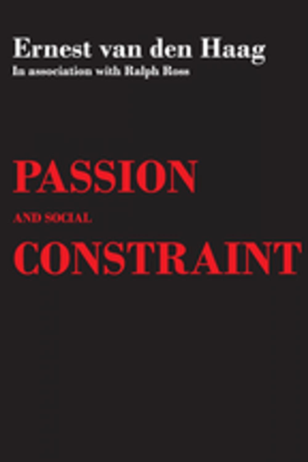 Big bigCover of Passion and Social Constraint