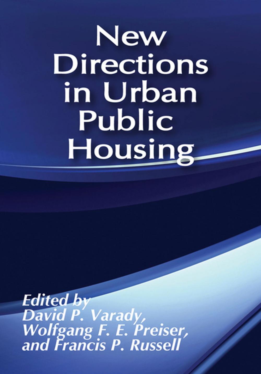 Big bigCover of New Directions in Urban Public Housing