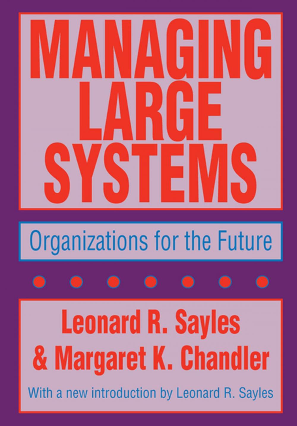 Big bigCover of Managing Large Systems