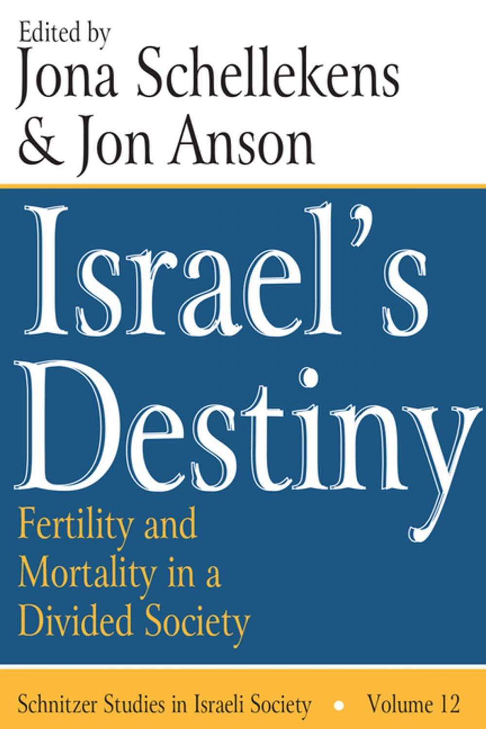 Big bigCover of Israel's Destiny