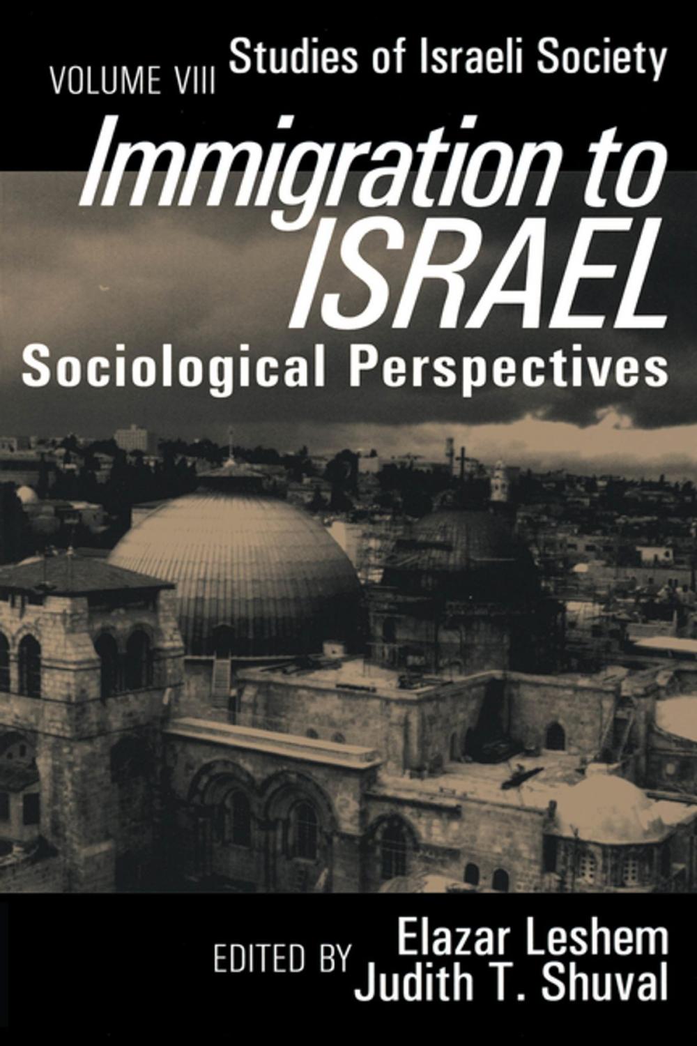 Big bigCover of Immigration to Israel