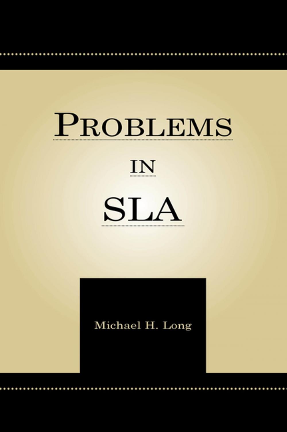 Big bigCover of Problems in Second Language Acquisition